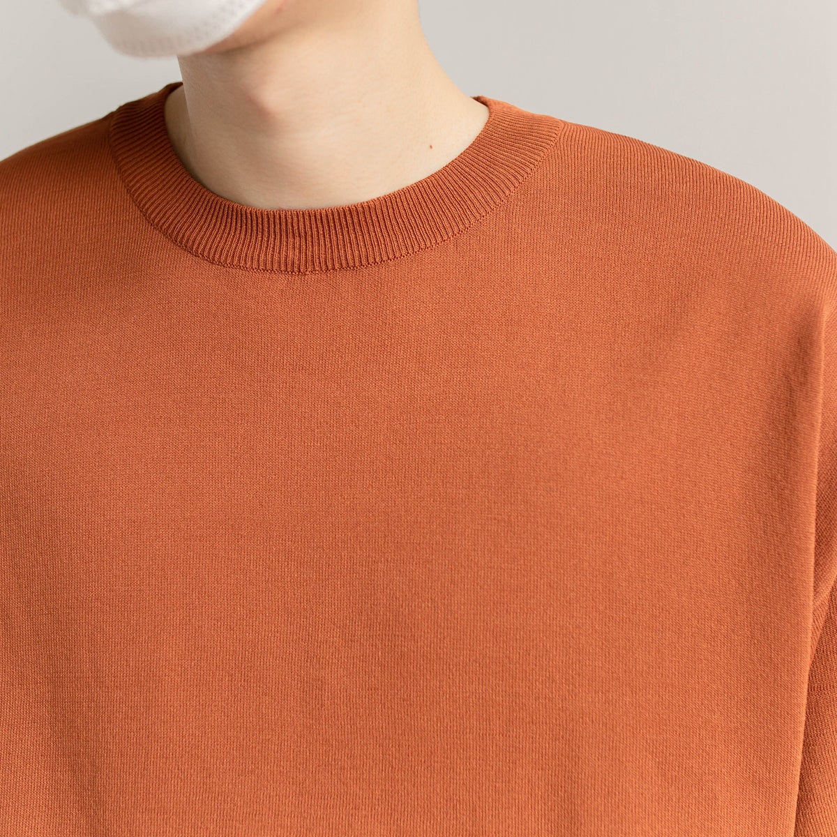 Men's Summer temperament round neck t-shirt