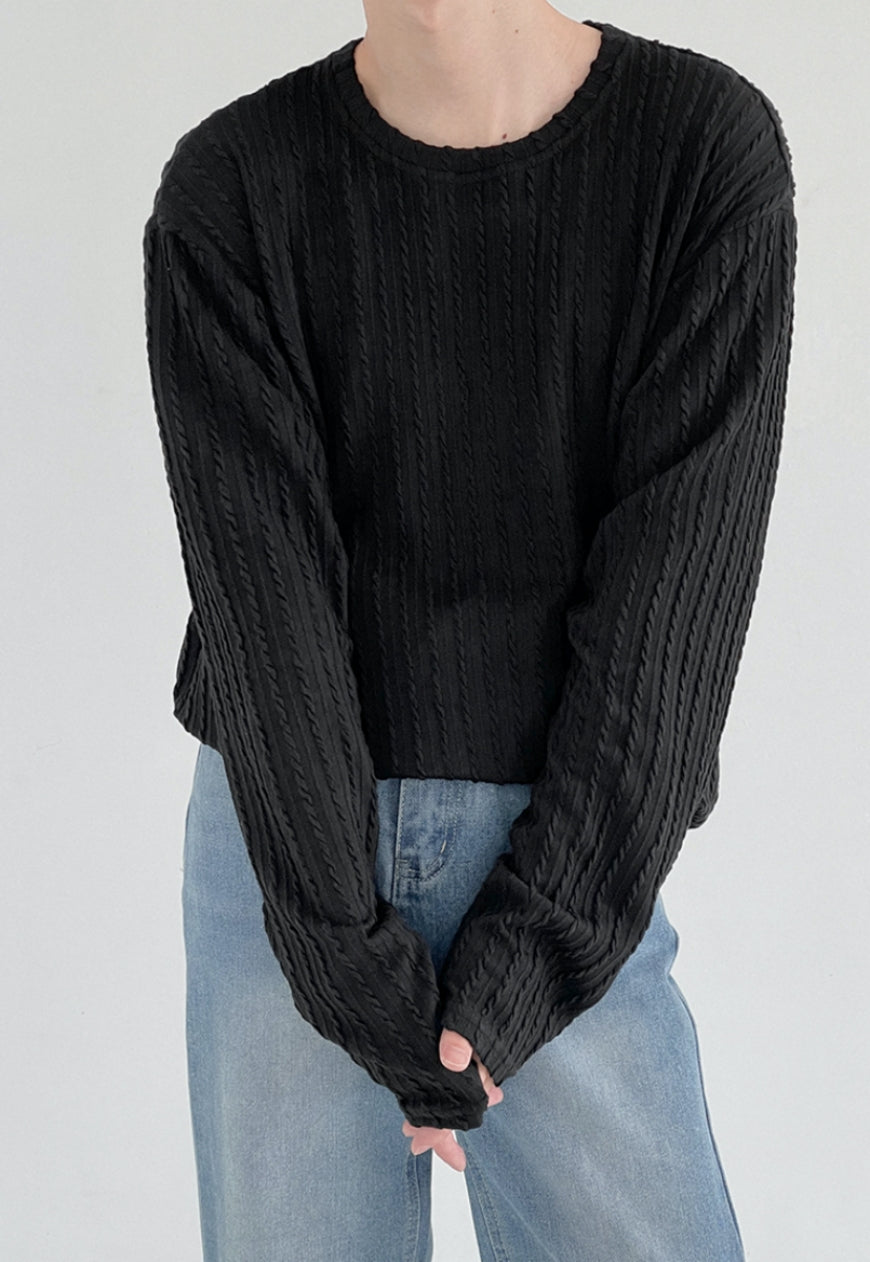 Men's Thin high-end blouse