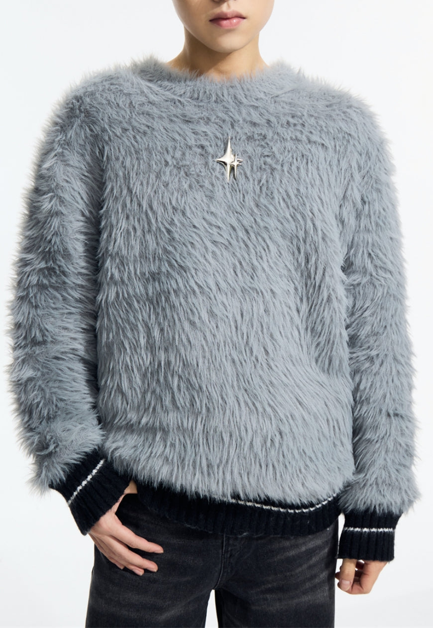 Men's Star Embellished Sweater