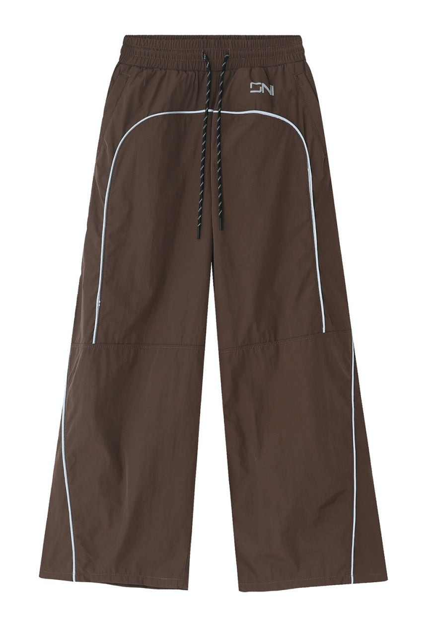 Men's draped track pants