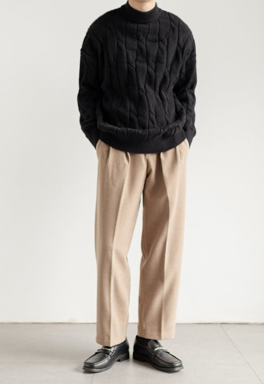 Men's Retro turtleneck sweater