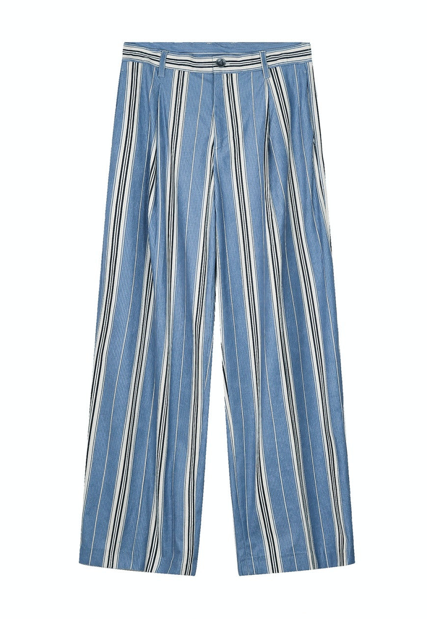UZIP DESIGN Men's statement striped trousers