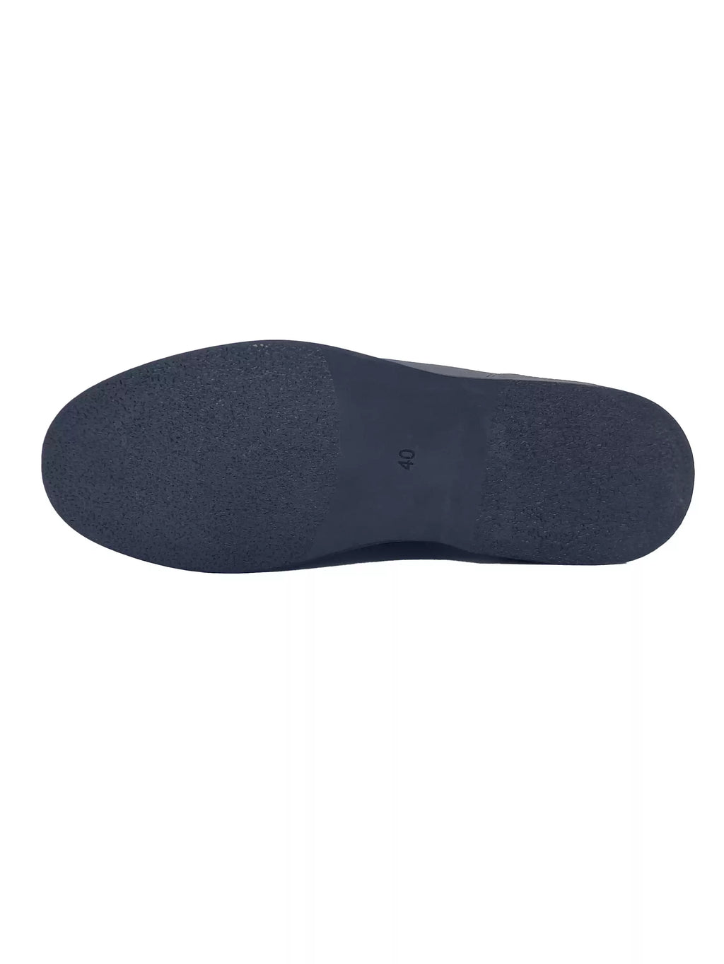 Black Leather Slip-Ons
