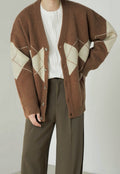 Men's Vintage v-neck cardigan sweater