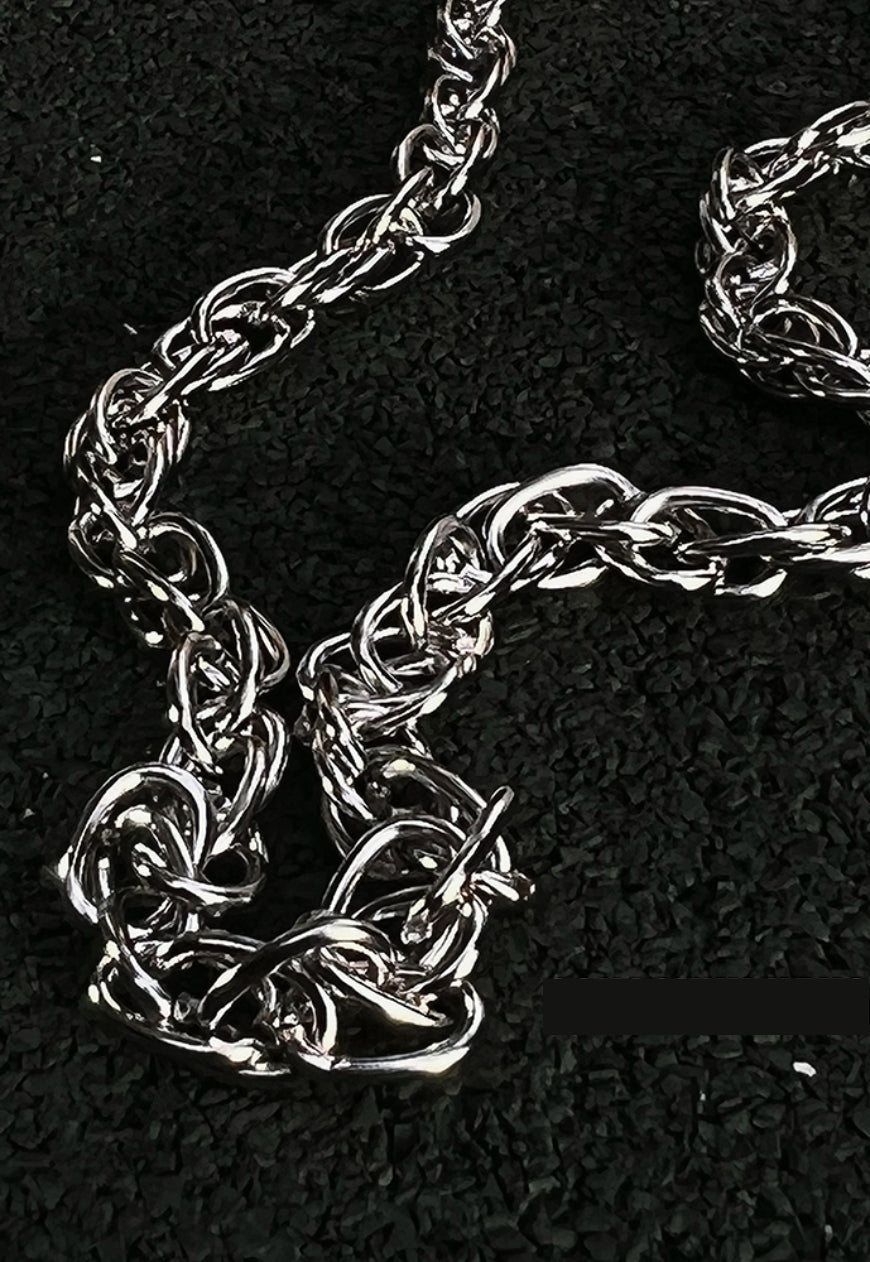 Men's titanium necklace