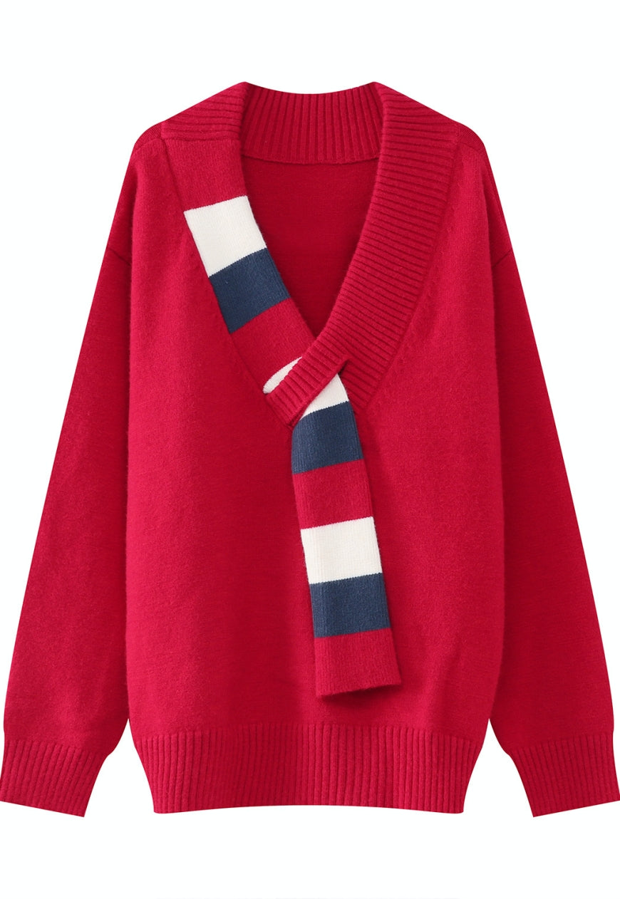 Men's Design loose knitted sweater