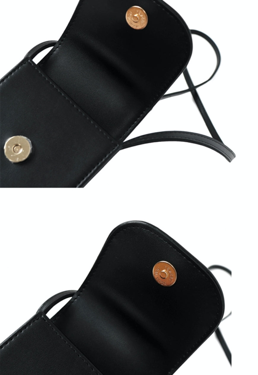 UZIP DESIGN Men's Leather phone messenger small bag mini