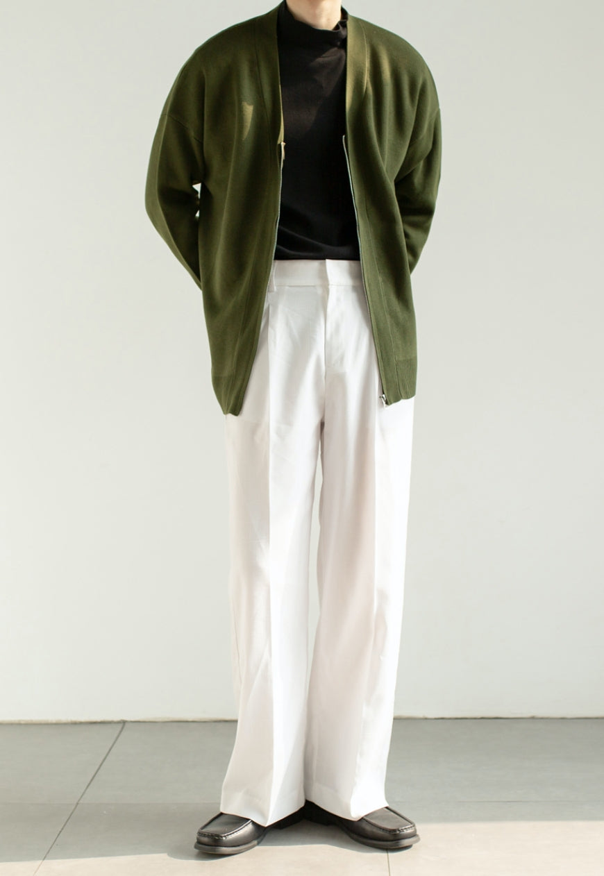 Men's Collar knitted cardigan jacket