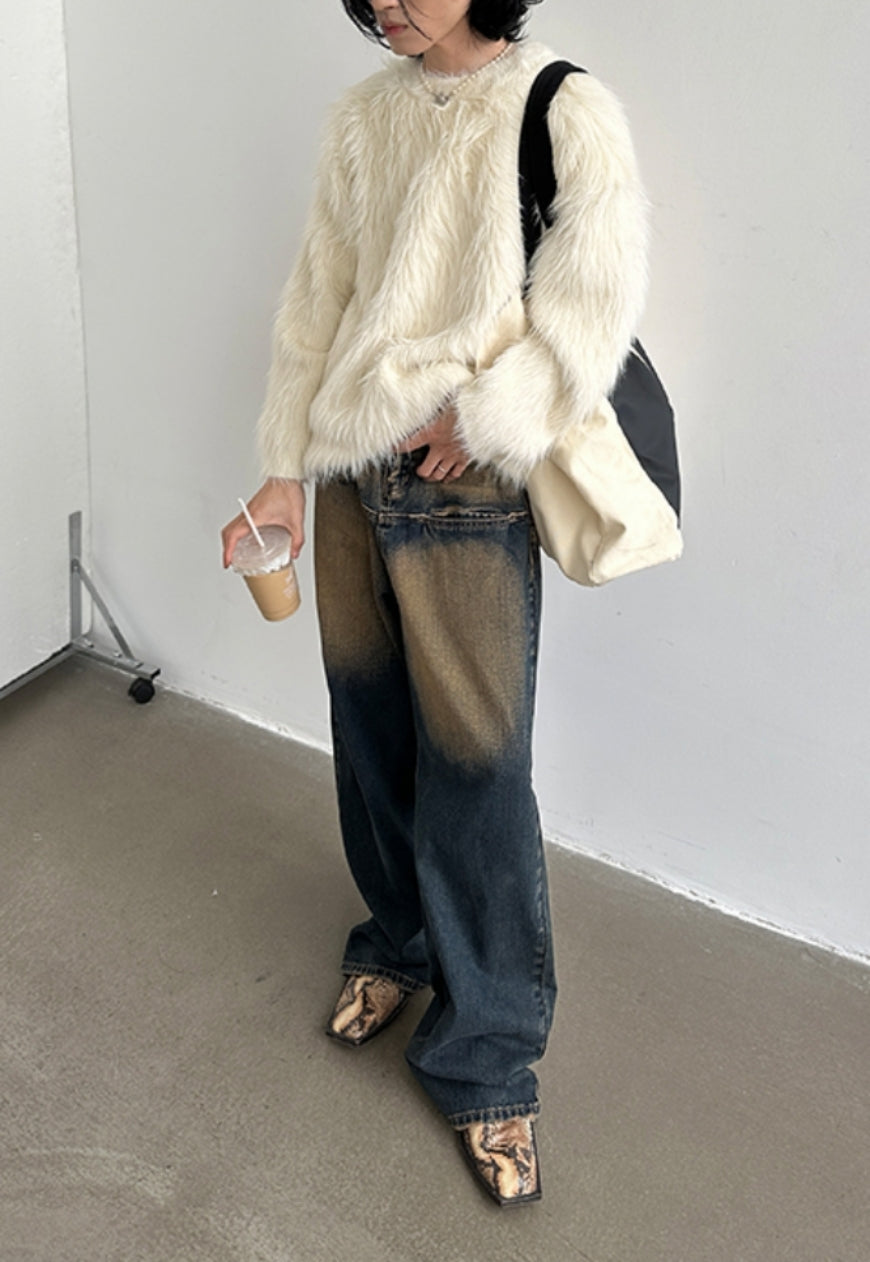 Men's luxury thick sweater