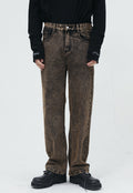 Men's Personalized casual jeans
