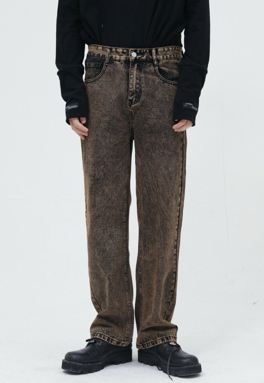 Men's Personalized casual jeans