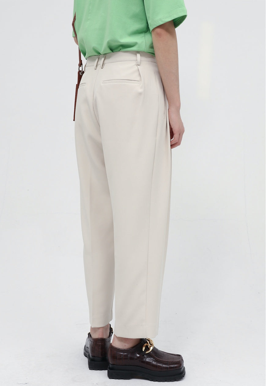 Men's loose personality ninth trousers