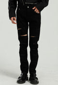 MEN'S Slim-fit ripped jeans