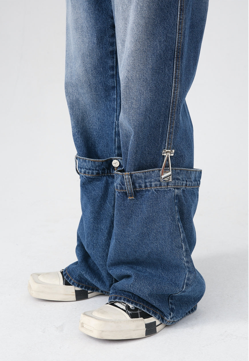 Men's Design panelled jeans