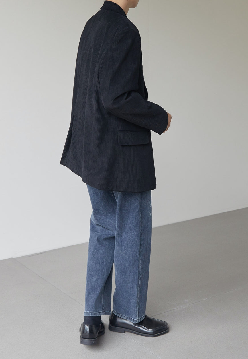 Men's Corduroy texture suit jacket