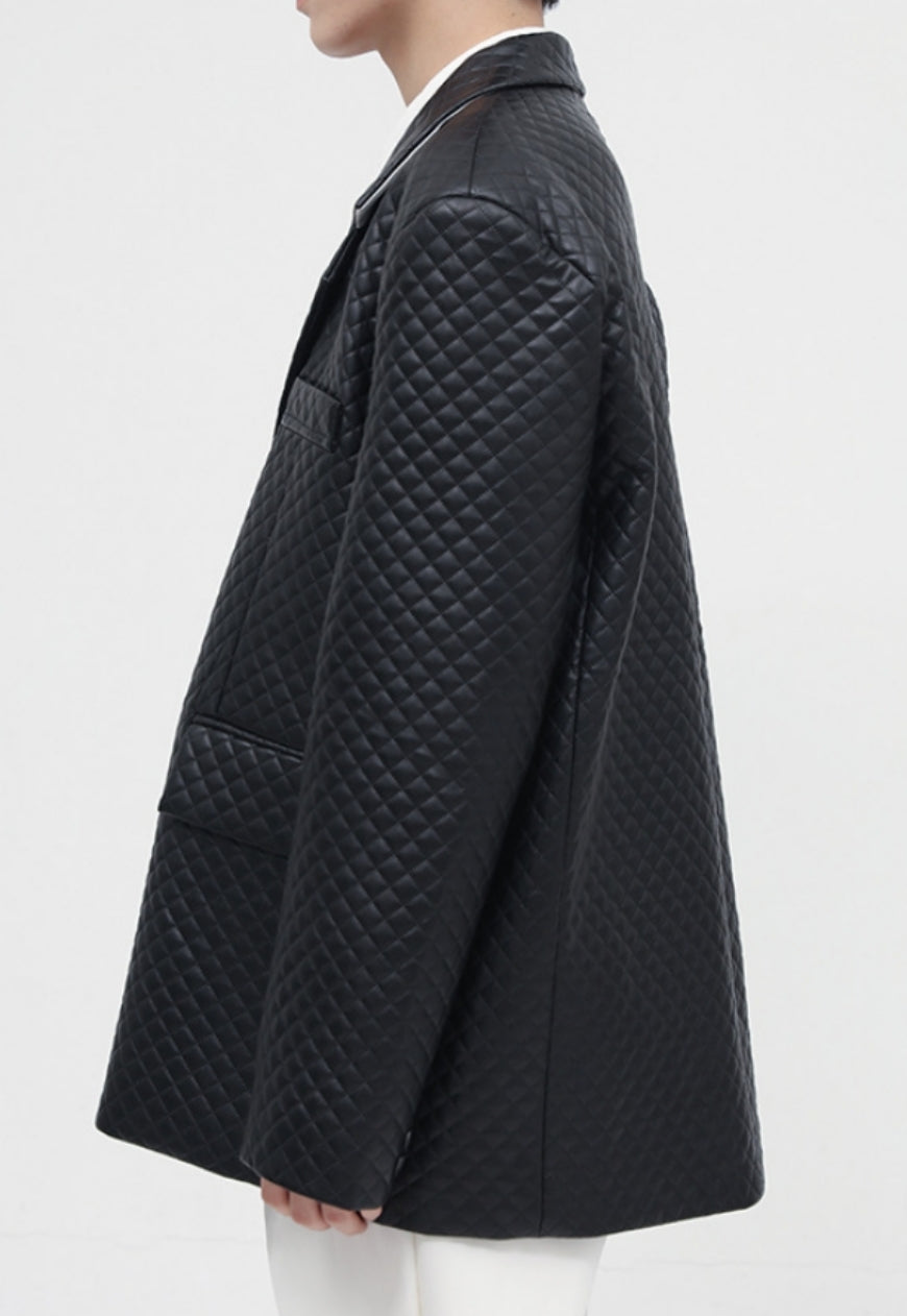 Men's Rhombus design suit