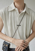 UZIP DESIGN Men's Design pleated vest