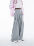 Men's Premium pleated striped trousers