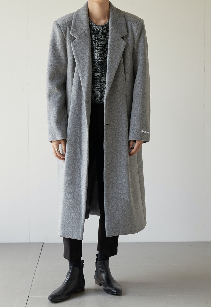 Men's Thick woolen high-class coat