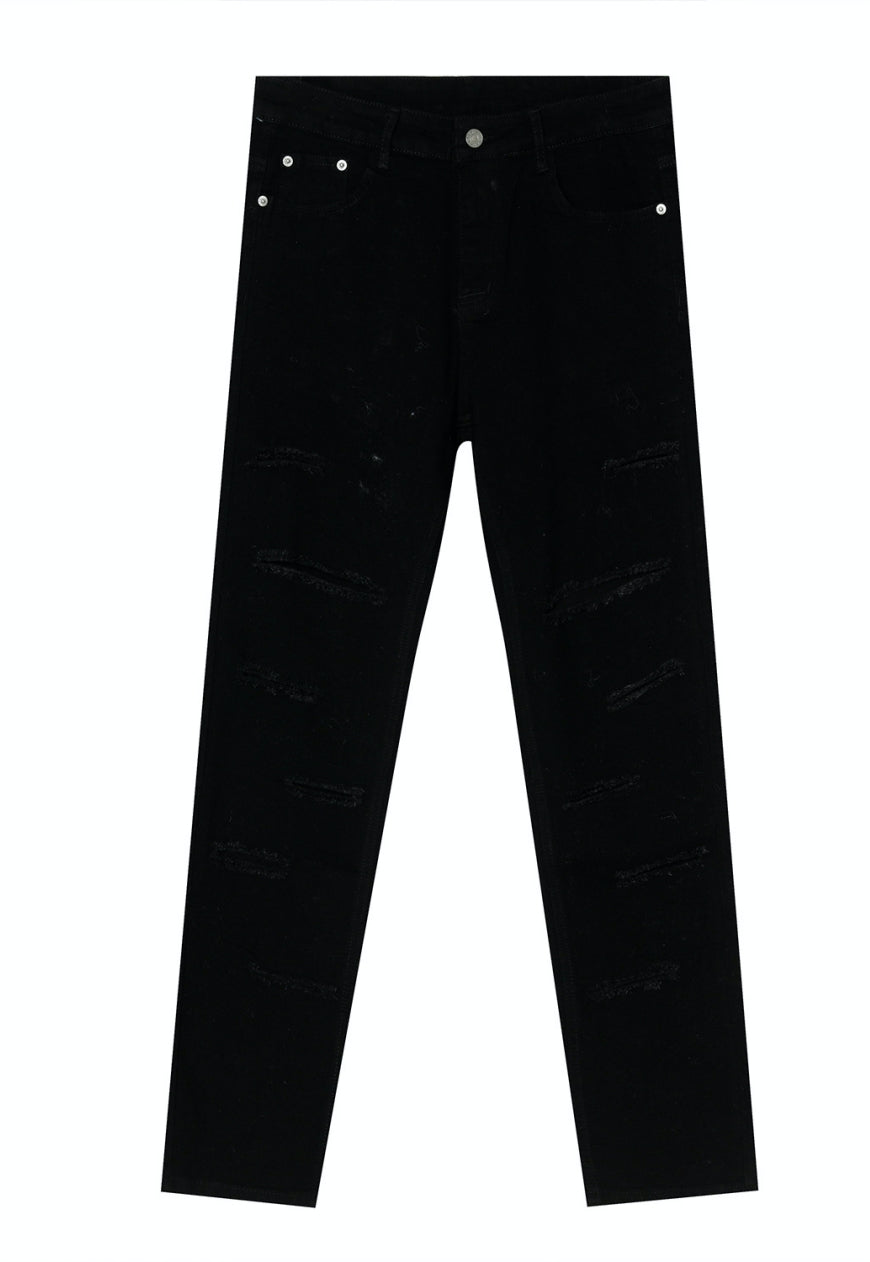 MEN'S Slim-fit ripped jeans