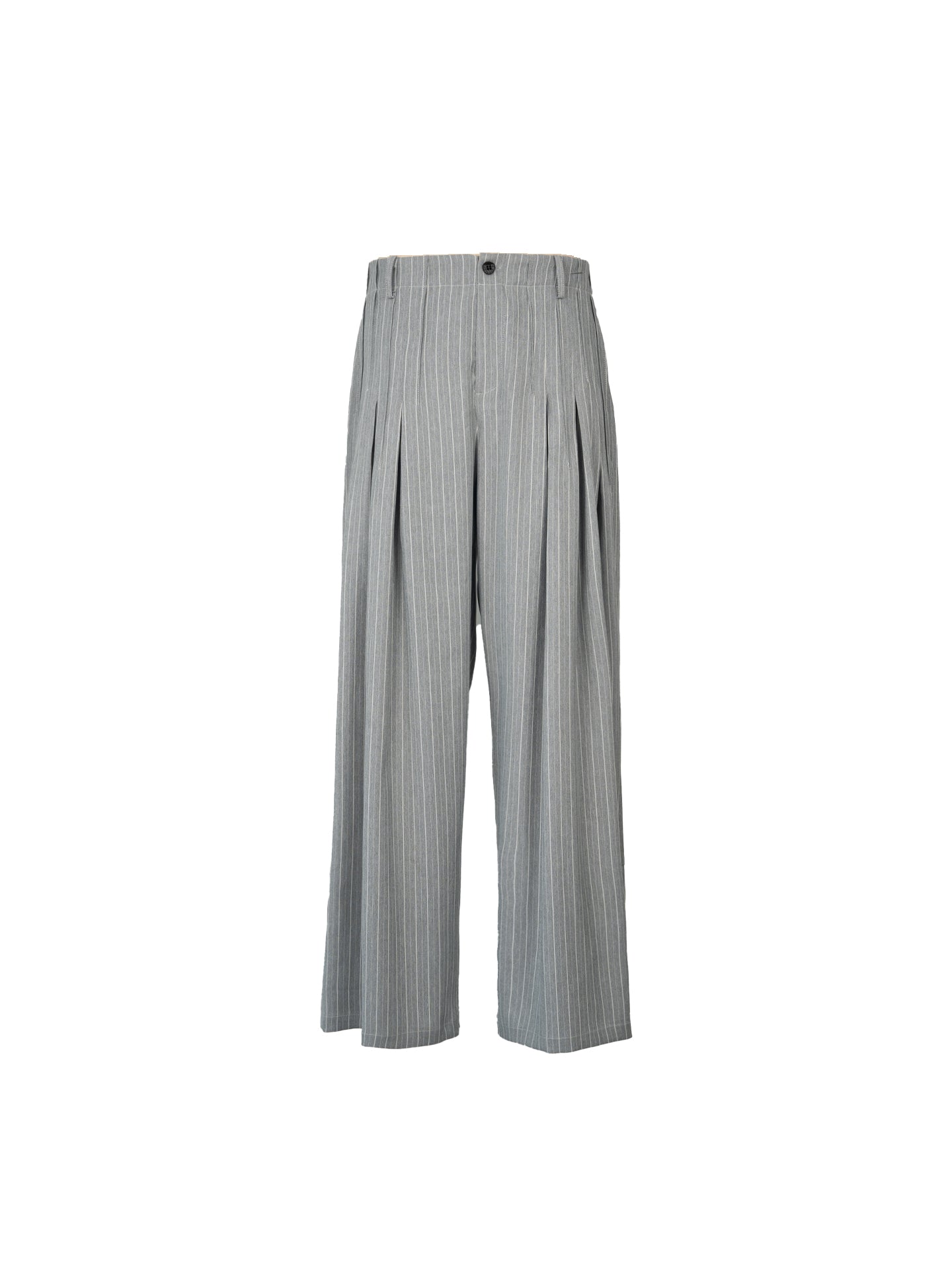 Men's Premium pleated striped trousers