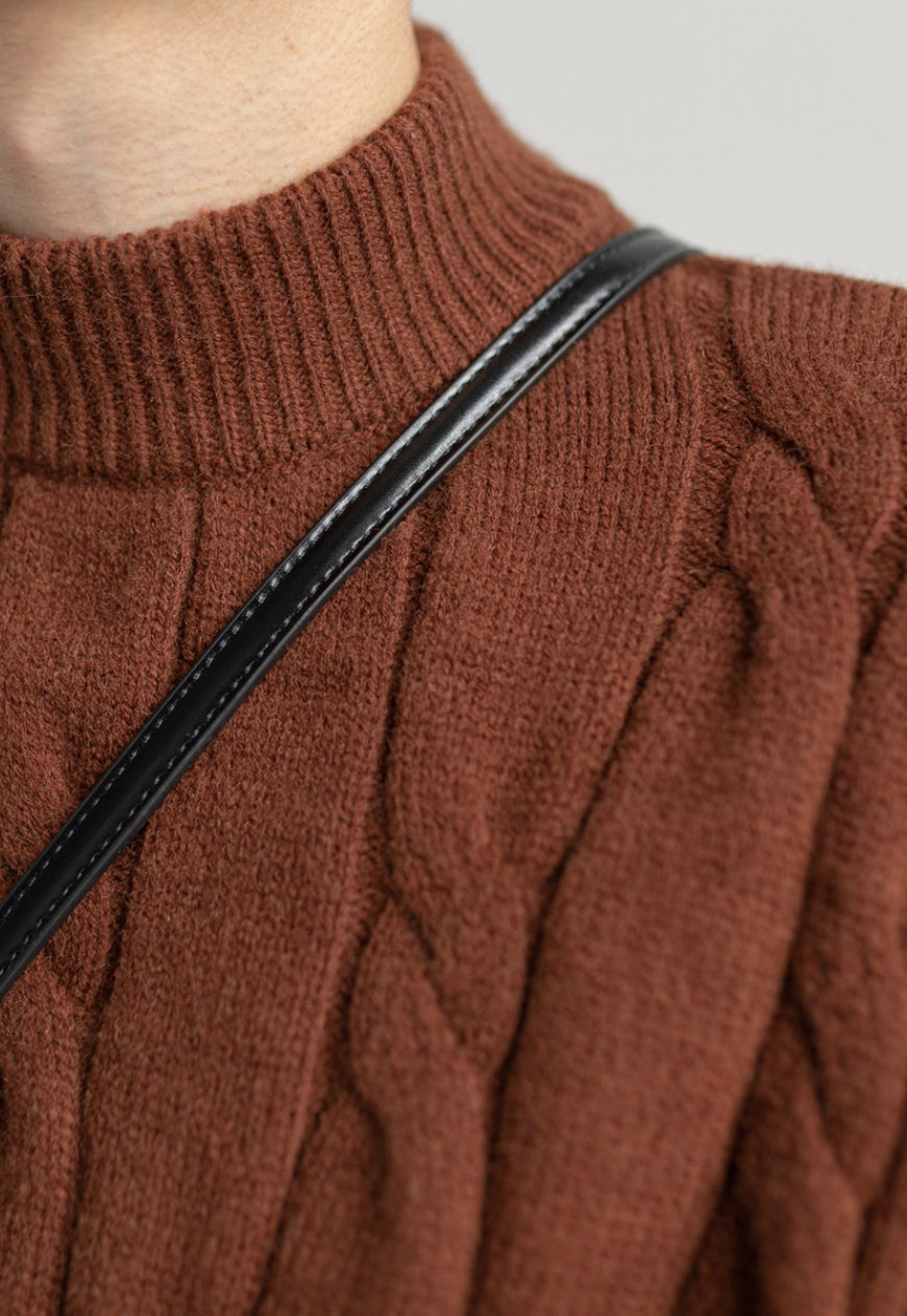 Men's Retro turtleneck sweater
