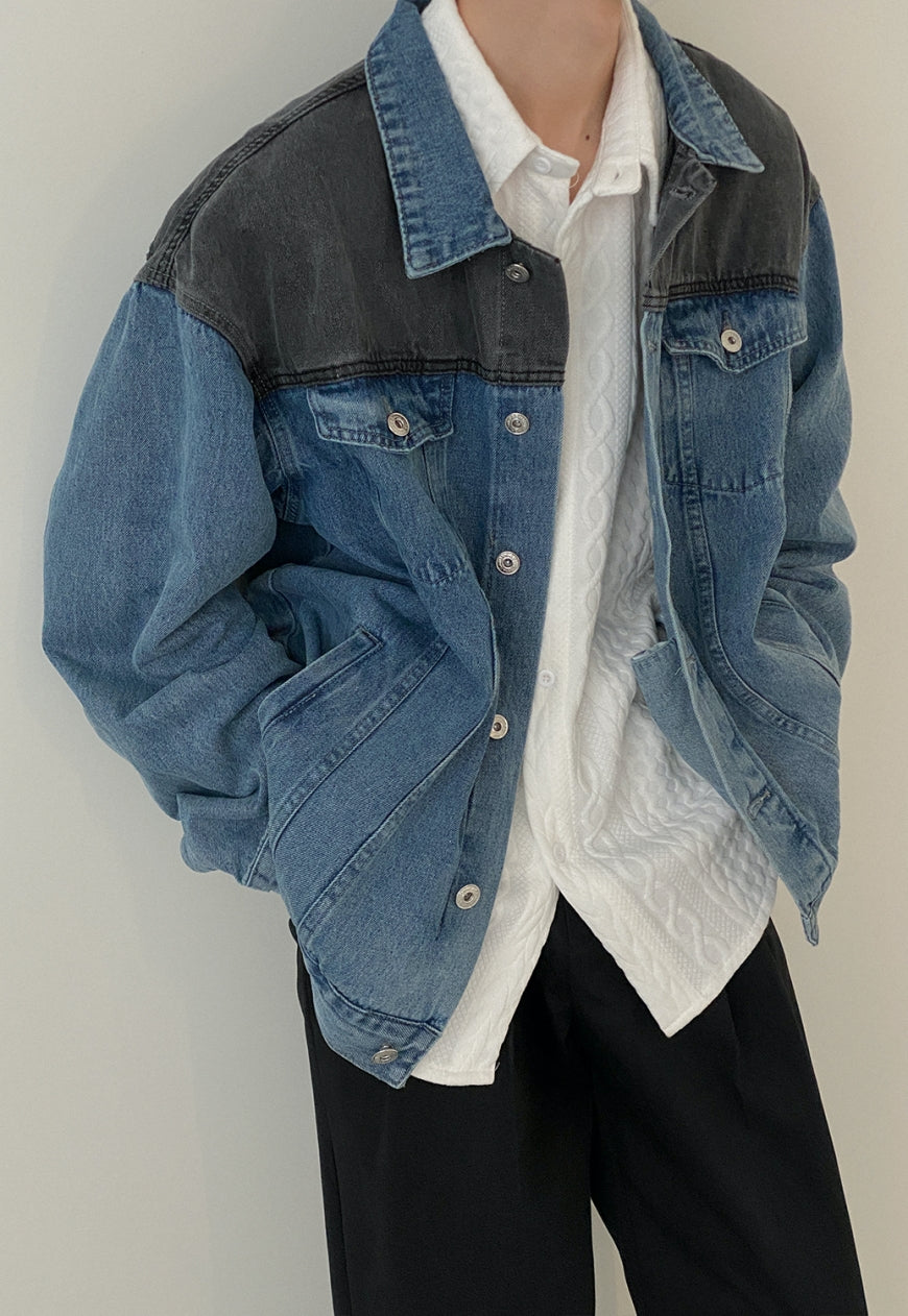 Men's vintage denim jacket