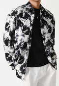 Men's ink smudged shirt