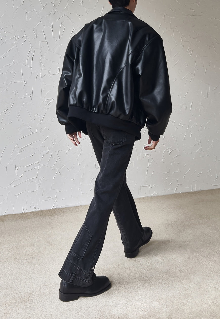 Men's Design 3D Line Jeans