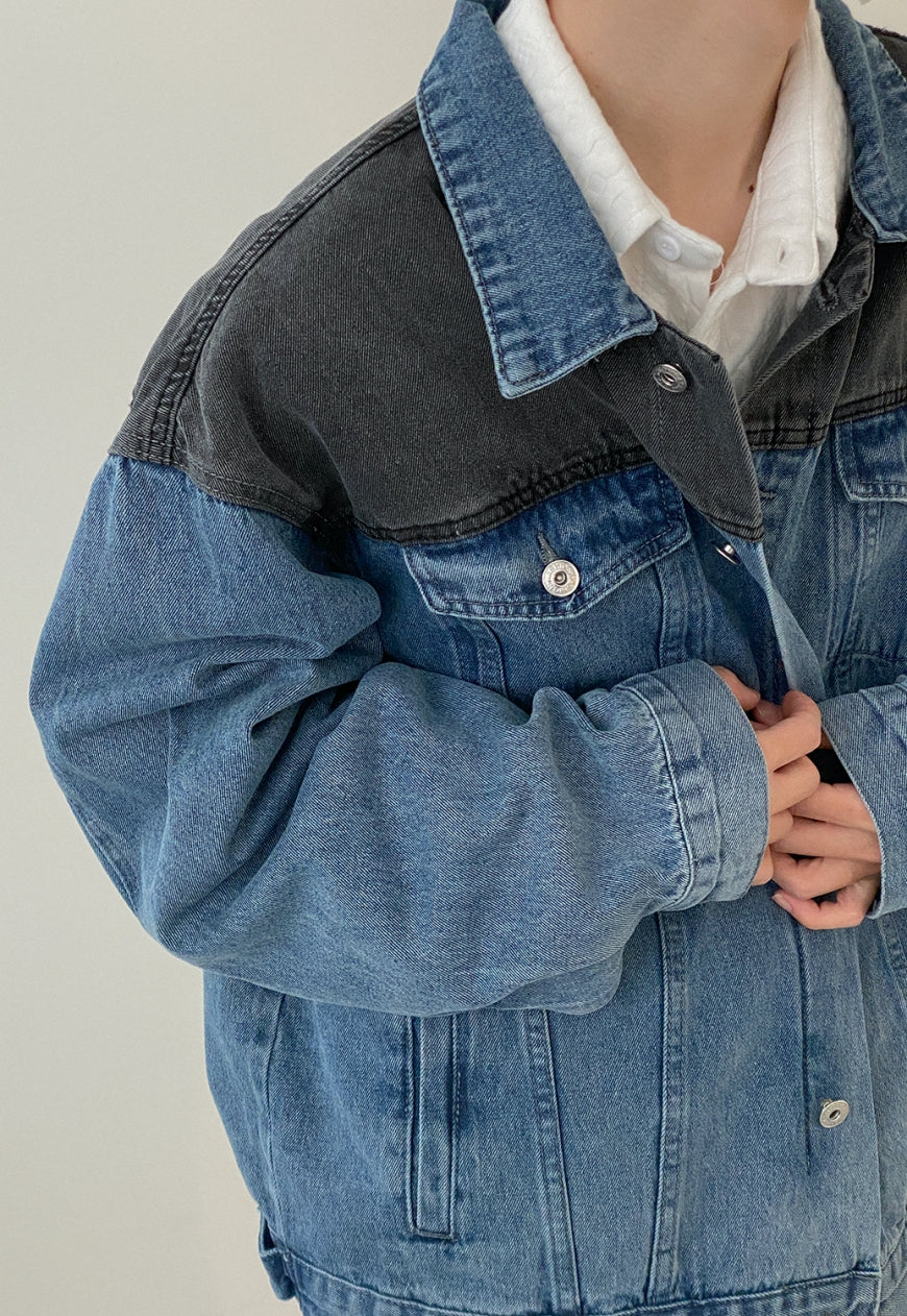 Men's vintage denim jacket