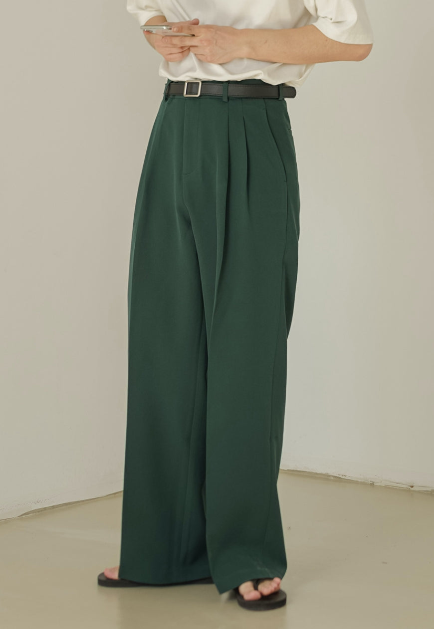 Men's Summer thin solid color suit pants