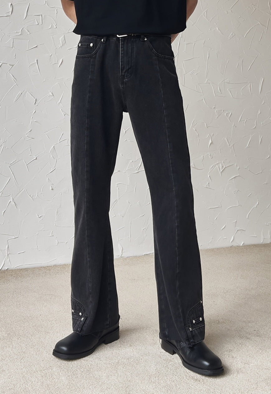 Men's Design 3D Line Jeans