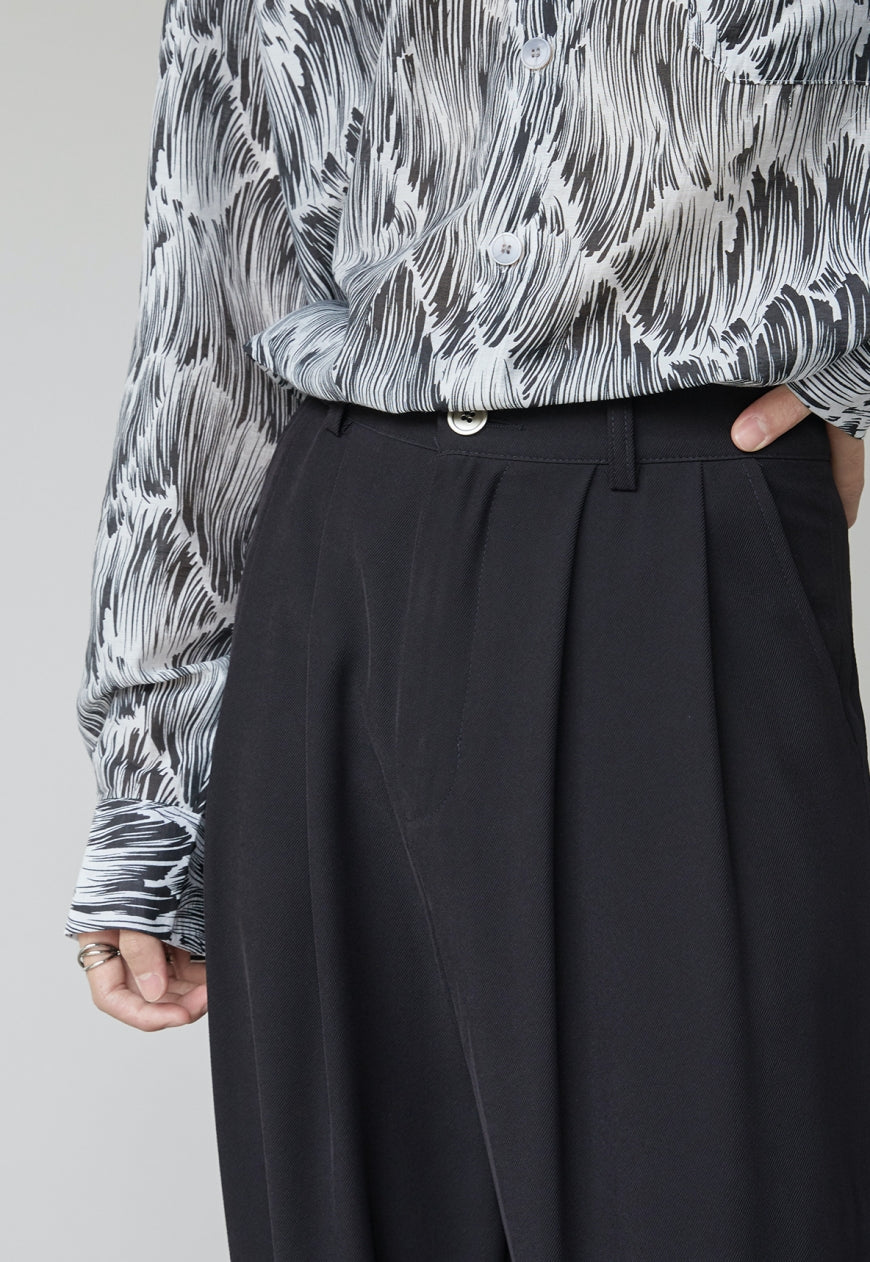 Men's Summer high-waisted trousers