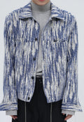 Men's Snowflake retro coat