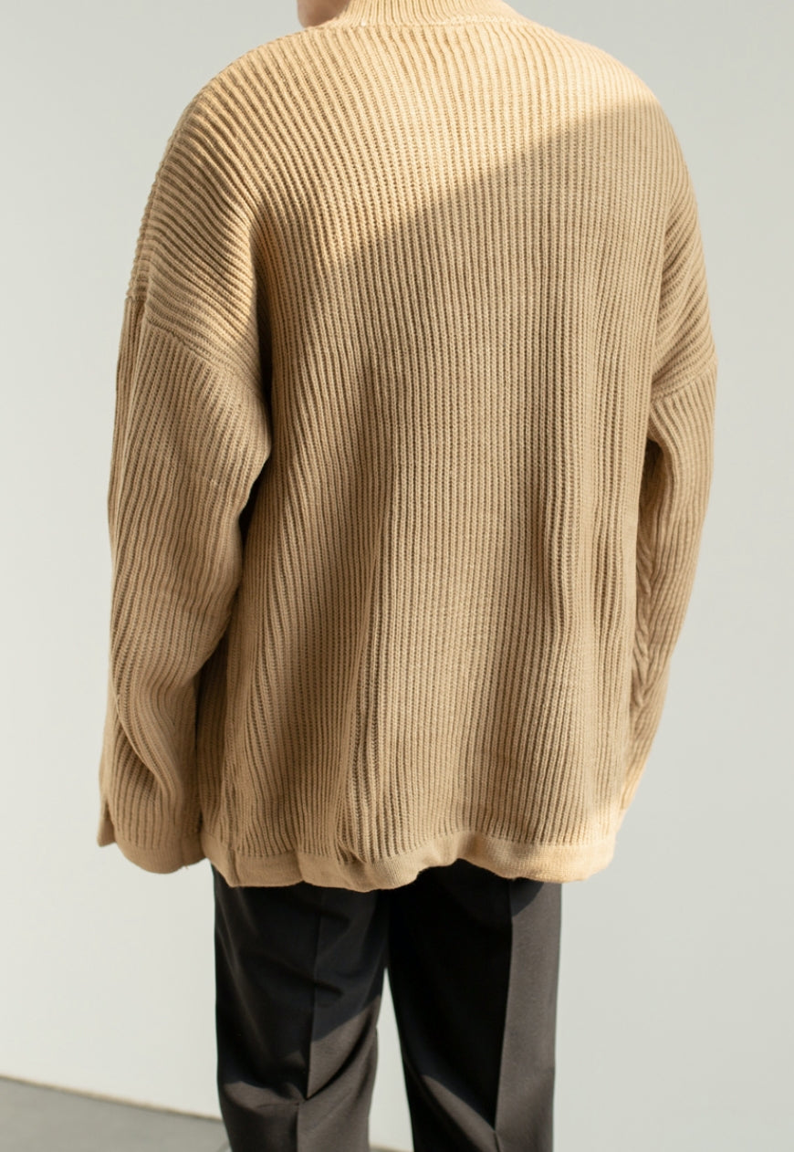 Men's Spring cardigan sweater