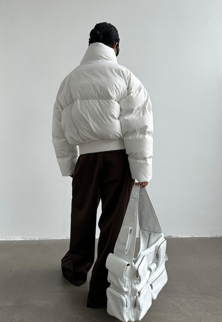 Men's silhouette padded coat