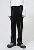 UZIP DESIGN Men's zipper panel trousers