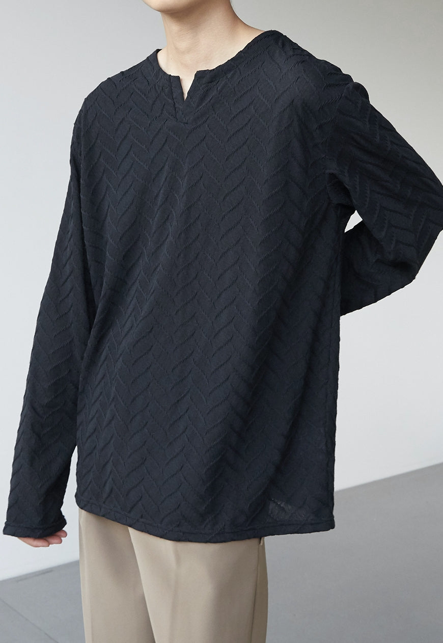 Men's Texture personality Fashion shirt