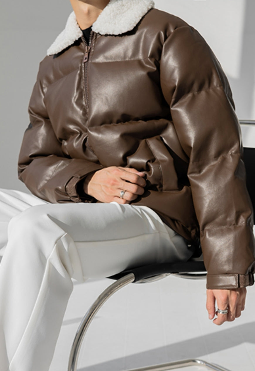 Men's Premium sense PU coat