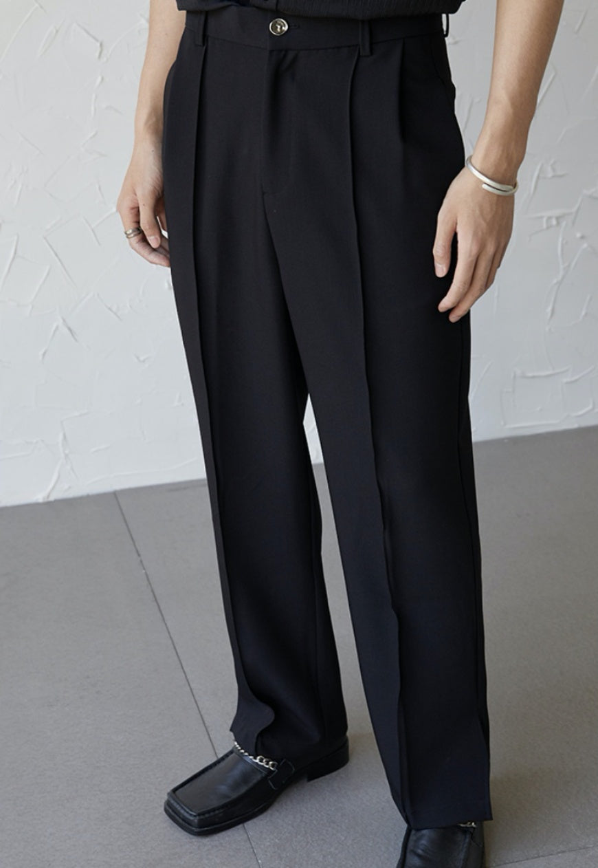 UZIP DESIGN Men's Sleek Fabric Fashion Pants
