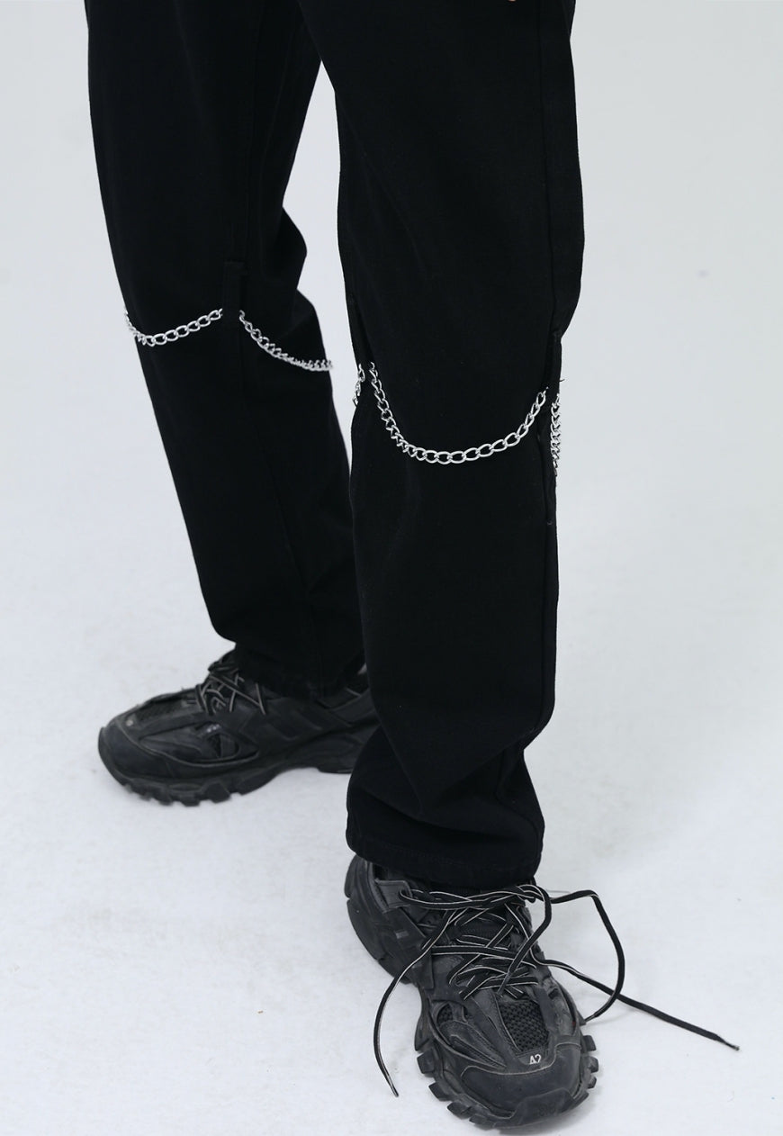 Men's Chain design jeans
