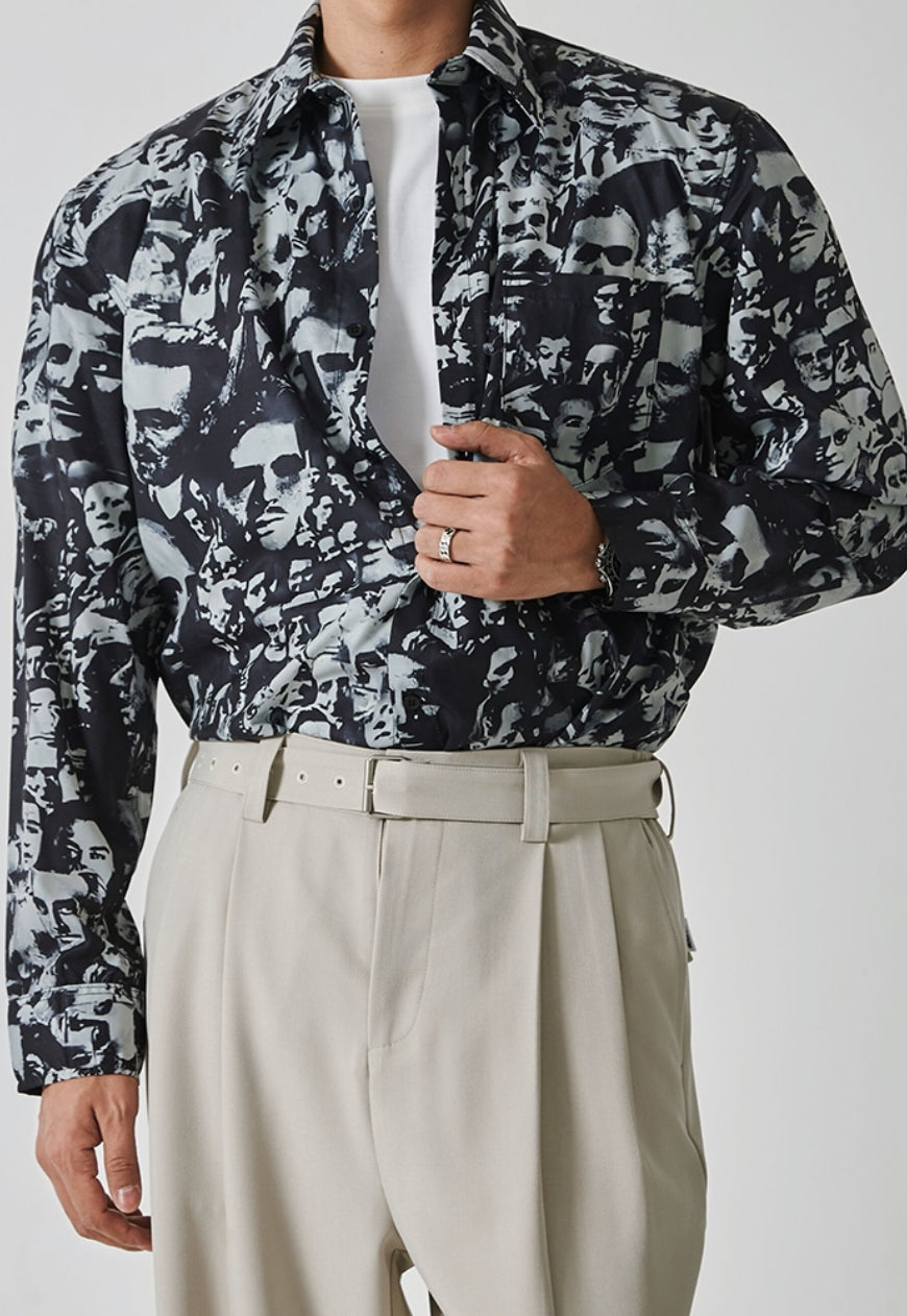 Men's Premium Vintage Floral Shirt