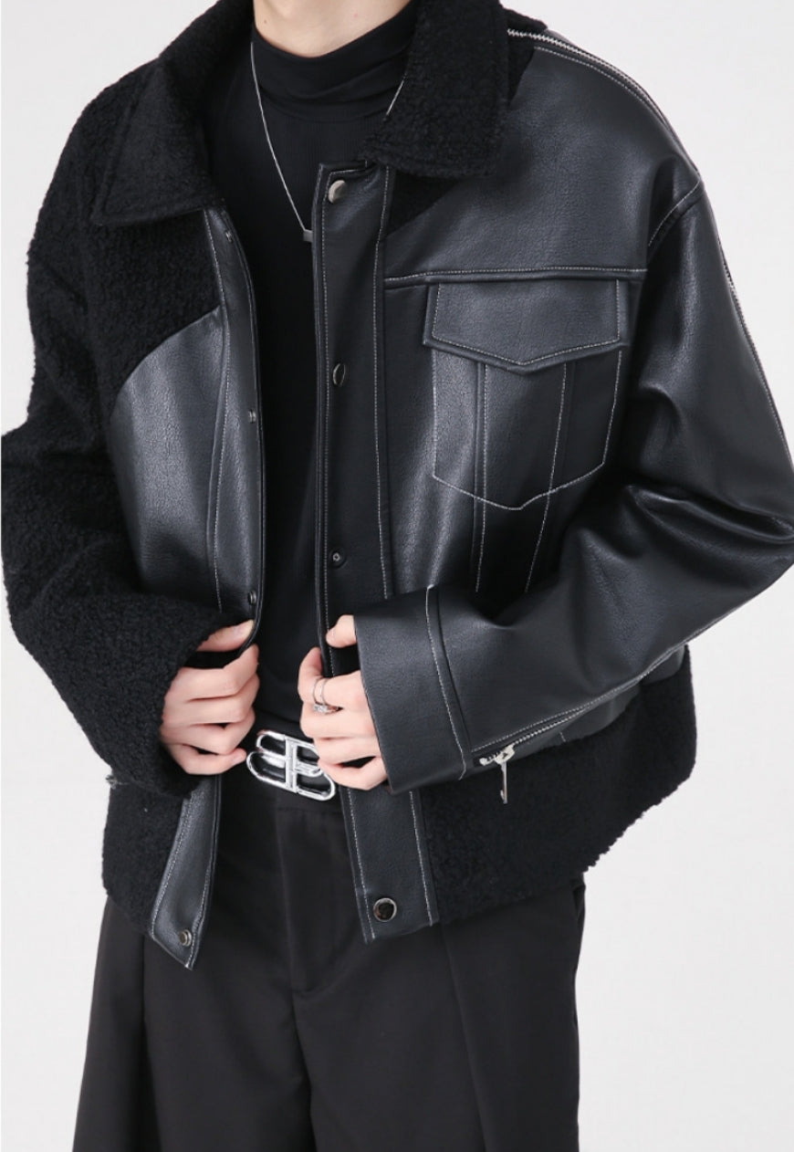 Men's zip padded jacket