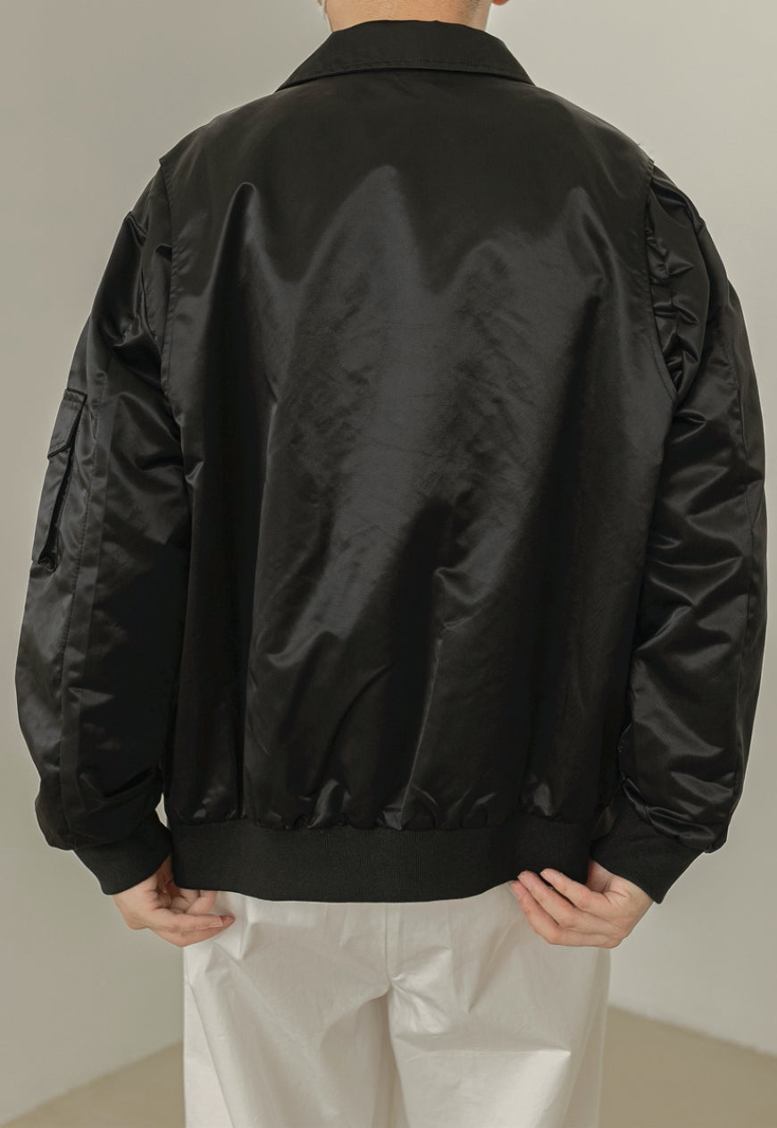 Men's Vintage aviator baseball jacket