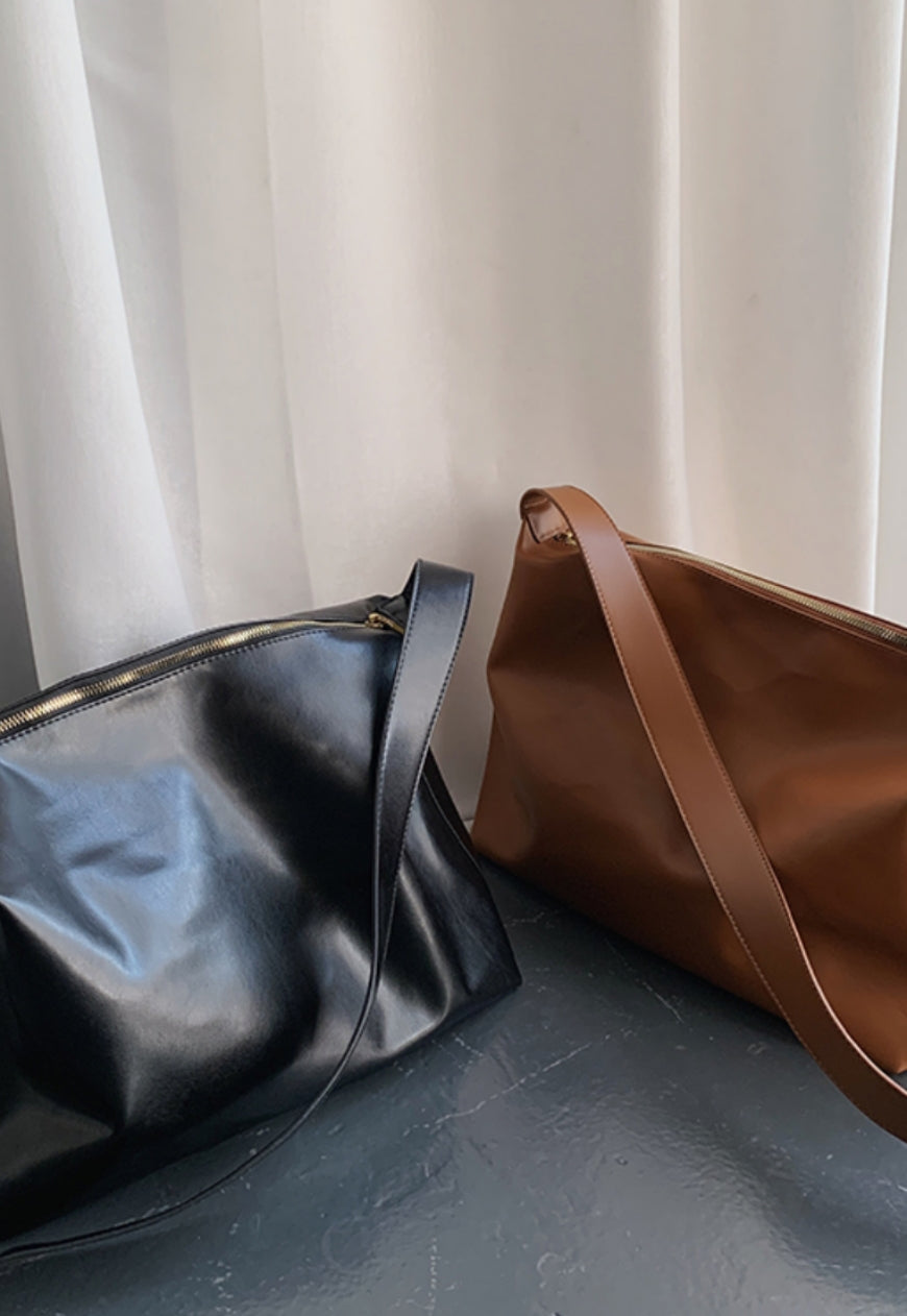 UZIP DESIGN Men's soft leather crossbody bag