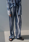 Men's Pleated loose casual trousers