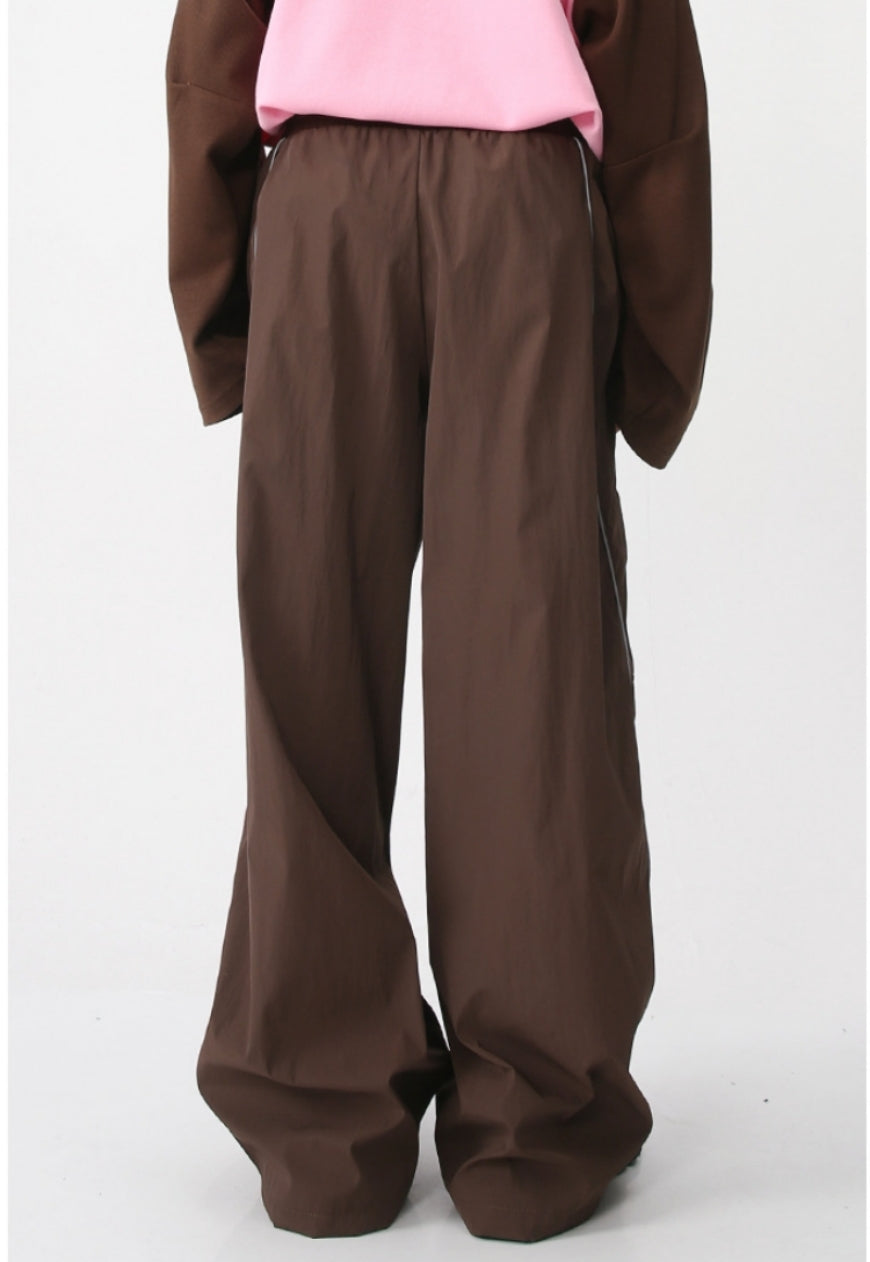 Men's draped track pants