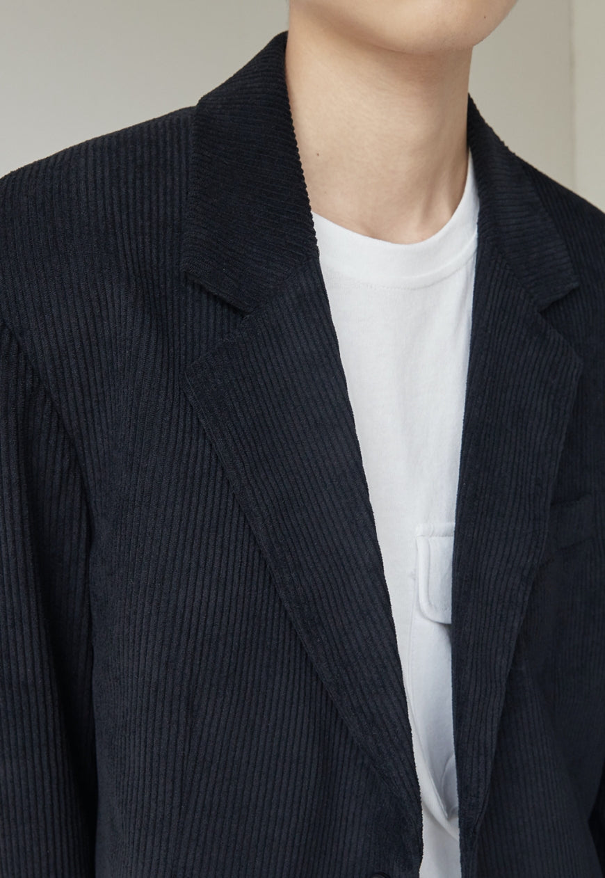 Men's Corduroy texture suit jacket