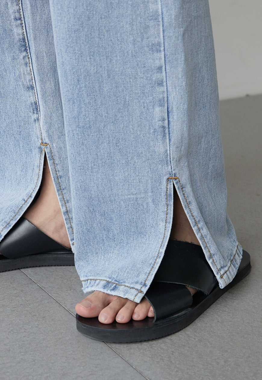 UZIP DESIGN Men's High-quality summer straight jeans
