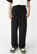 Men's elastic waist loose trousers